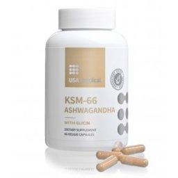 USA Medical KSM-66 Ashwagandha kapszula - 60db