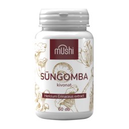 Mushi Süngomba (Hericium) kivonat kapszula 60 db