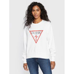 Guess Pulóver Original W2YQ16 KBA10 Fehér Regular Fit