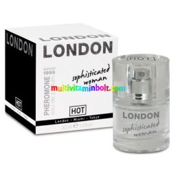 LONDON SOPHISTICATED Woman Pheromon Parfum 30 ml, Feromon Parfüm szofisztikált Nőknek - HOT