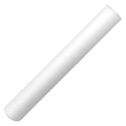 Melt Blown 50µm polipropilén (PP) mechanikai, üledék szűrőbetét, 20" Slim