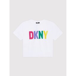 DKNY Póló D35S31 S Fehér Relaxed Fit