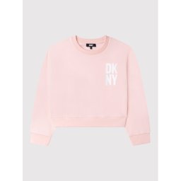 DKNY Pulóver D35S49 S Rózsaszín Regular Fit