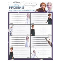 Disney Jégvarázs füzetcímke 16 db-os