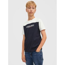 Jack&Jones Junior Póló Dan 12212182 Sötétkék Regular Fit
