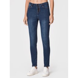 Morgan Farmer 222-PJEAN1 Kék Slim Fit