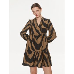 Vila Hétköznapi ruha Dogma 14078723 Barna Regular Fit