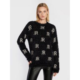 John Richmond Sweater RWA22285MA Fekete Regular Fit