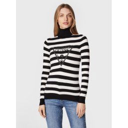 Guess Garbó Noemi W2BR50 Z2NQ2 Fekete Slim Fit