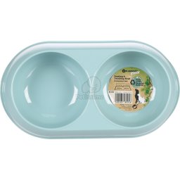 Flamingo műanyag duo tál - világoskék 2 x 200 ml