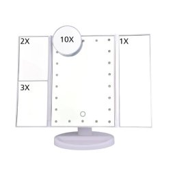 Forgatható LED-es Sminktükör