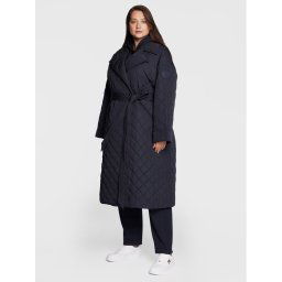 Tommy Hilfiger Curve Pehelykabát Cry WW0WW36458 Sötétkék Relaxed Fit