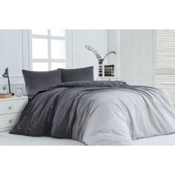 NATURTEX Sky Grey 5 részes renforce-pamut ágyneműhuzat 200x220/2x70x90/2x40x50 többféle mintával