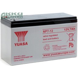 YUASA 12V 7Ah akkumulátor NP7-12