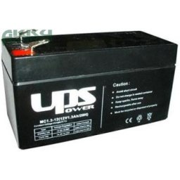 UPS POWER 12V 1,3Ah akkumulátor MC1,3-12
