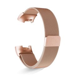 Fitbit 3 / Fitbit 3 SE / Fitbit 4 okosóra milánói szíj – rozsdamentes acél, mágneses