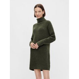 Pieces Kötött ruha Ellen 17119500 Zöld Regular Fit