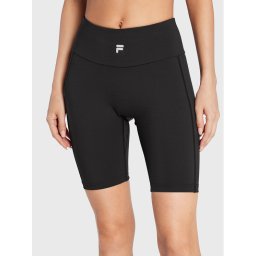Fila Kerékpáros nadrág Rakanda FAW0340 Fekete Slim Fit