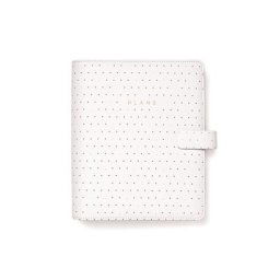 FILOFAX Kalendárium, gyűrűs, betétlapokkal, A5, FILOFAX "Moonlight", fehér