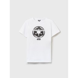 OVS Póló STAR WARS 1617036 Fehér Regular Fit