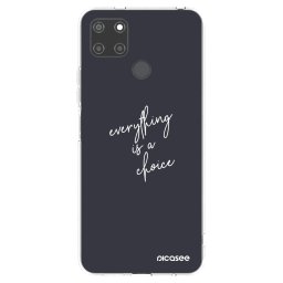 Átlátszó szilikon tok az alábbi mobiltelefonokra Realme C21Y - Everything is a choice
