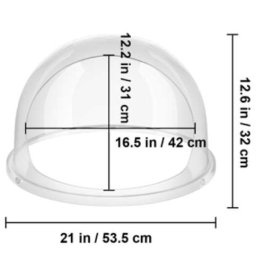 52cm-es Szélfogó Búra Vattacukorkészítőgépekhez (4403)