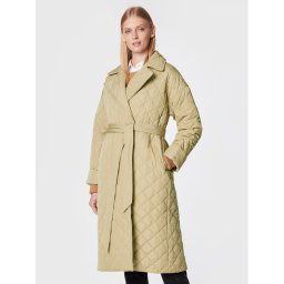 Tommy Hilfiger Pehelykabát Sorona Quilted WW0WW35090 Bézs Regular Fit