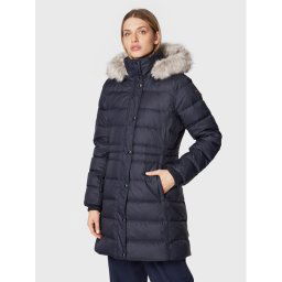 Tommy Hilfiger Pehelykabát Tyra WW0WW37487 Sötétkék Regular Fit