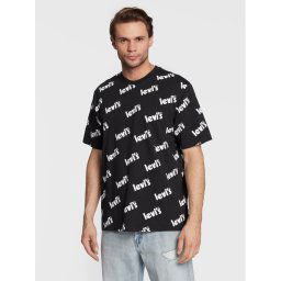 Levi's® Póló Poster 16143-0697 Fekete Relaxed Fit
