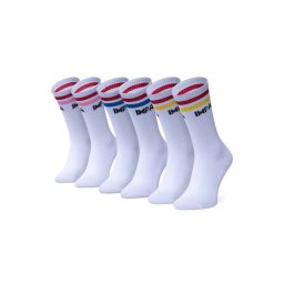 Impala 3 pár női bokazokni Stripe Sock 3 Pack IM787000 Fehér