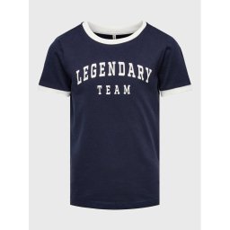 Kids ONLY Póló Karen 15271471 Sötétkék Slim Fit