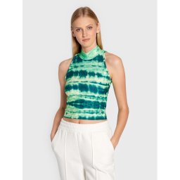 Fila Felső Chaumont FAW0221 Zöld Slim Fit