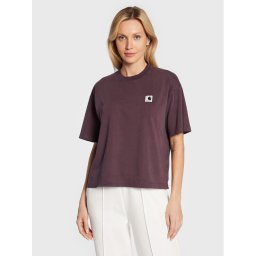Carhartt WIP Póló Nelson I029647 Lila Relaxed Fit