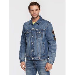 Guess Farmer kabát Dillon M2BXN1 D2IB0 Kék Regular Fit