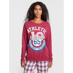 United Colors Of Benetton Pizsama felső 3VD03M01U Rózsaszín Regular Fit