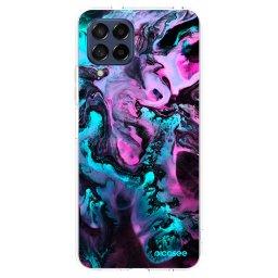 Átlátszó szilikon tok az alábbi mobiltelefonokra Samsung Galaxy M53 5G - Lean