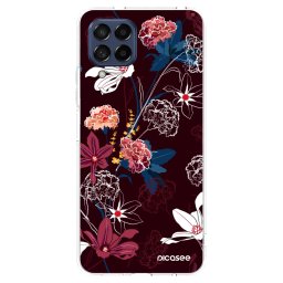 Átlátszó szilikon tok az alábbi mobiltelefonokra Samsung Galaxy M53 5G - Dark Meadow
