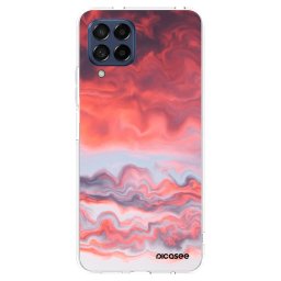 Átlátszó szilikon tok az alábbi mobiltelefonokra Samsung Galaxy M53 5G - Sunset