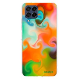 Átlátszó szilikon tok az alábbi mobiltelefonokra Samsung Galaxy M53 5G - Juice