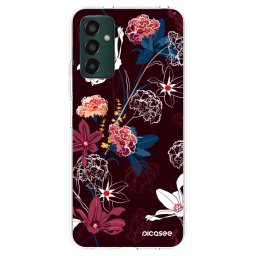 Átlátszó szilikon tok az alábbi mobiltelefonokra Samsung Galaxy M13 M135F - Dark Meadow
