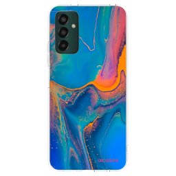 Átlátszó szilikon tok az alábbi mobiltelefonokra Samsung Galaxy M13 M135F - Rainbow