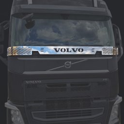 Volvo inox dísz a szélvédő aljára FH4 / FH5