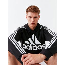 adidas Pulóver Essentials H14641 Fekete Regular Fit