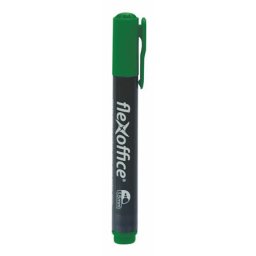 FLEXOFFICE Alkoholos marker, 1,5 mm, kúpos, FLEXOFFICE "PM03", zöld