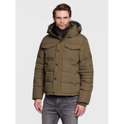 Tommy Hilfiger Pehelykabát Utility MW0MW27702 Zöld Regular Fit
