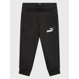 Puma Melegítő alsó Essentials Logo 586973 Fekete Regular Fit