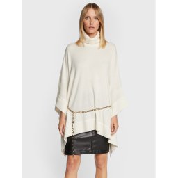 MICHAEL Michael Kors Poncsó MF260HNCSN Bézs Relaxed Fit