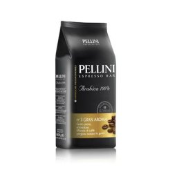 PELLINI Kávé, pörkölt, szemes, 1000 g, PELLINI "Gran Aroma"