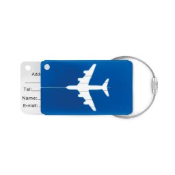 FLY TAG alumínium bőröndcímke