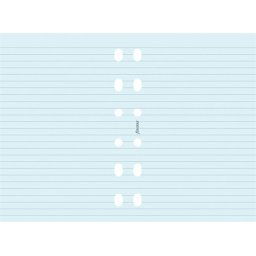 FILOFAX Kalendárium betét, jegyzetlap, personal méret, vonalas, FILOFAX, kék